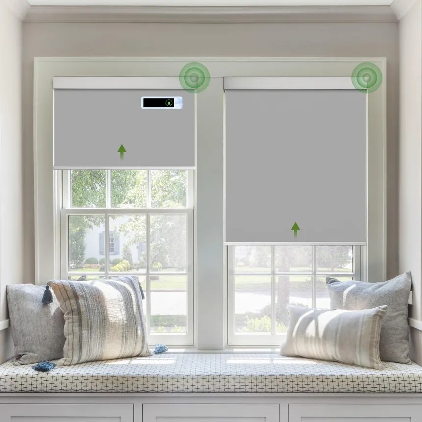 Automated shades installation