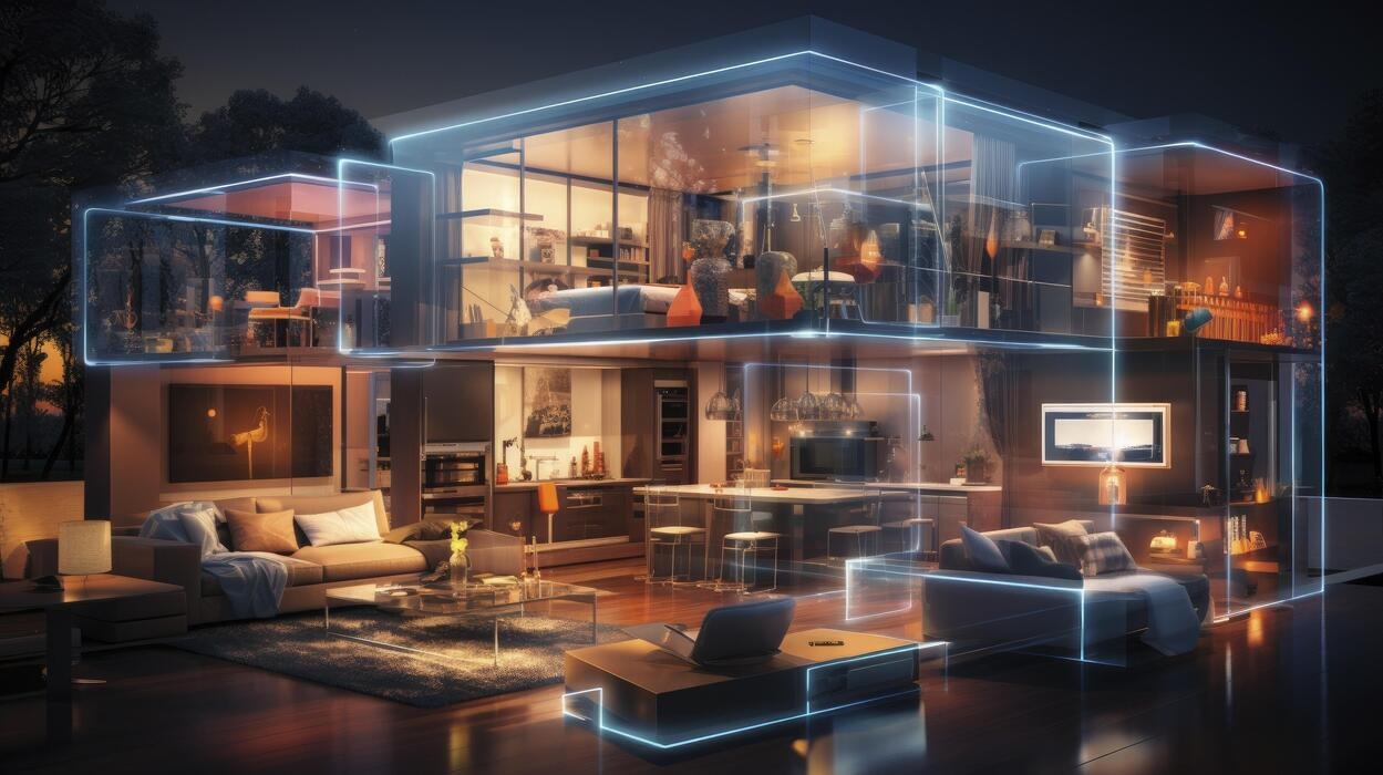 Outdoor lighting installation